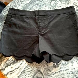 Jet Black Cotton Short